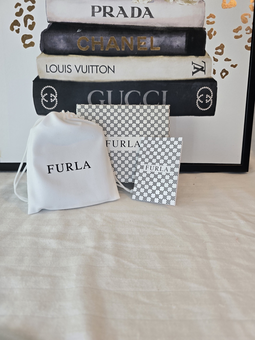 Furla Bifold Blue Wallet Nwt Full Inclusion - Picture 9 of 9
